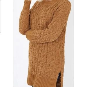 Cable Popcorn Sweater